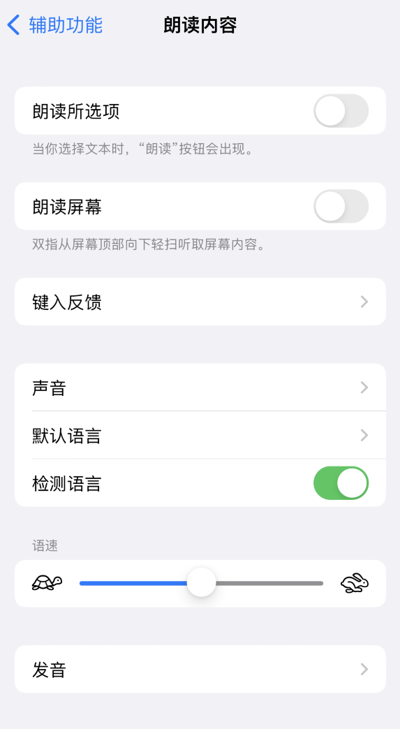宋洛乡苹果服务网点分享iOS 16 小技巧：让 iPhone 朗读屏幕上的内容或所选择的文本 