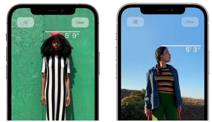 宋洛乡苹果服务网点分享通过iPhone激光雷达测量身高方法教程 