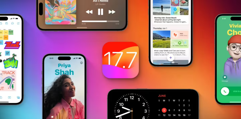 宋洛乡苹果手机维修分享苹果 iOS / iPadOS 17.7.1 正式版推送 