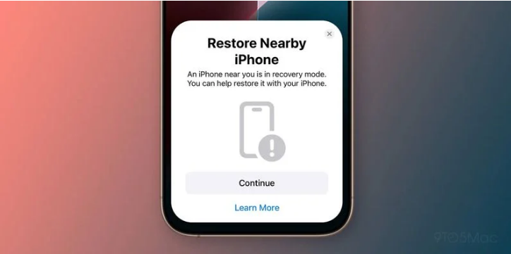 宋洛乡苹果手机维修分享iOS 18无线恢复功能可用另一部iPhone恢复变砖的iPhone 16 
